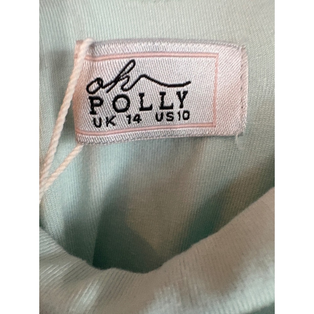Oh Polly Mint Backless Maxi Dress US 10 NWT - Picture 2 of 8